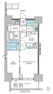 TENAS池下【6階】の間取り