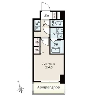 S-RESIDENCE今池arcana【6階】の間取り