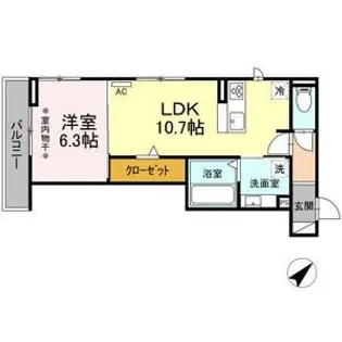 エスペランサ春岡【3階】の間取り