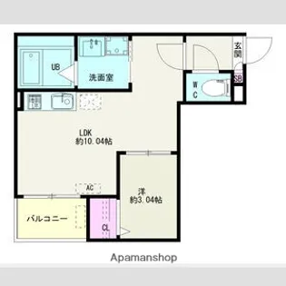 Jack daiko1【2階】の間取り