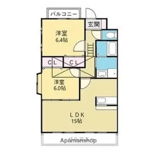 エスペーロ【2階】の間取り