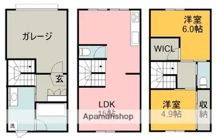 WELLNEST ROOM吹上【1階】の間取り