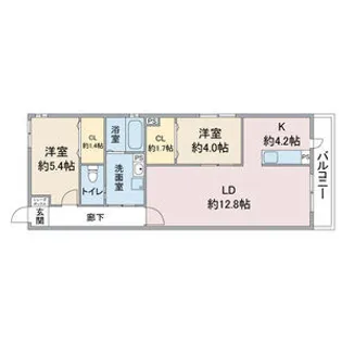 CELENEST高岳【3階】の間取り