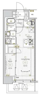 メイクスアート千種ウエスト【11階】の間取り