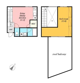 plusM KAKUOZAN2【2階】の間取り