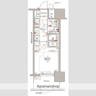 MAXIV新栄【9階】の間取り