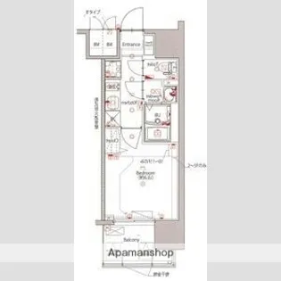 MAXIV新栄【8階】の間取り