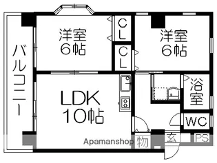 マ・メゾン千種公園【3階】の間取り