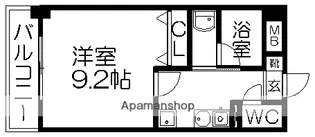 REGALO覚王山【1階】の間取り