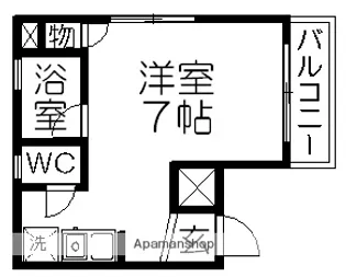 第二田中ビル【4階】の間取り