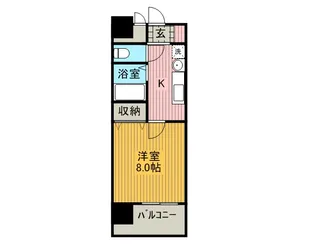 ベル池下【10階】の間取り