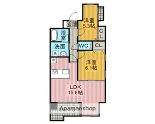 愛知県名古屋市千種区田代本通2丁目【マンション】の間取り