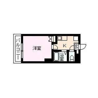 セントラルハイツ滝川【4階】の間取り