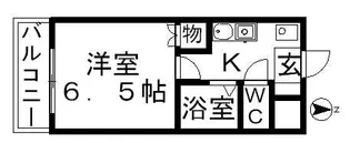 セントラルハイツ滝川【3階】の間取り