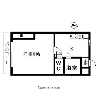 ヴィラリーゼングロス【2階】の間取り