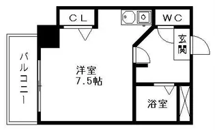 グレイス吹上【804号室】の間取り