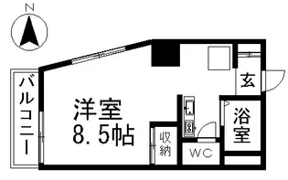 ドール新栄【3階】の間取り