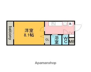 ルラシオン吹上【9階】の間取り