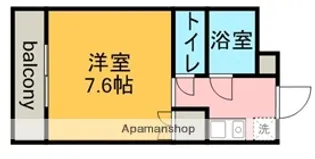 マンションボナール【2階】の間取り