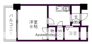 ノーブル千種【3階】の間取り