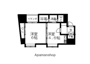 イマージュ池下【7階】の間取り