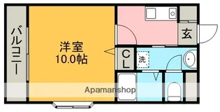 BELL PRIMAL K.I.【2階】の間取り