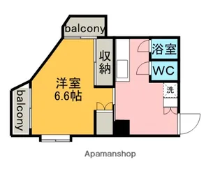 メゾン覚王山【7階】の間取り