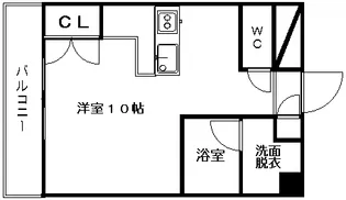 ステラヒルズ【401号室】の間取り