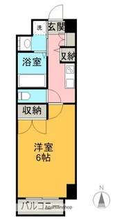 グランイル丹後【4階】の間取り