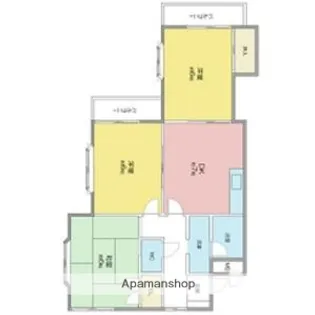 寺山パークハイツ【501号室】の間取り