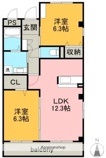 Avenue3【2階】の間取り