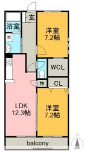 アークステージⅠ【4階】の間取り