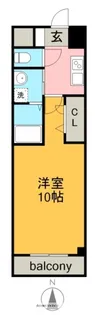 プルミエコート【4階】の間取り
