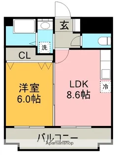 FILL RICH【2階】の間取り