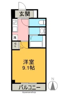 ボヌール【2階】の間取り