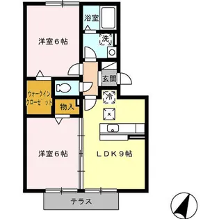 アウスレーゼ【1階】の間取り