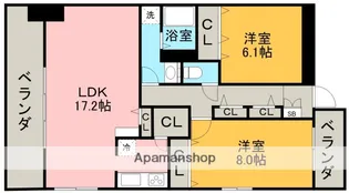 SERENITY【4階】の間取り