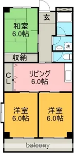 アベニュー上田【2階】の間取り