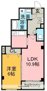 ルミエール【1階】の間取り