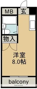 イヌカイビル【7階】の間取り