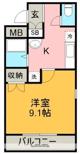 エクセル辻畑.【2階】の間取り