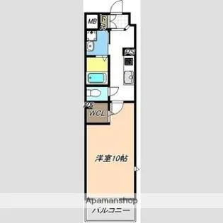 シャルマン【5階】の間取り