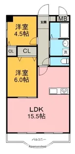 伊藤ハイツ【3階】の間取り