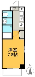 VIA FERIX【105号室】の間取り