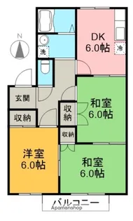 プリンセス【2階】の間取り