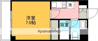 MZA TAKEBASHI【3階】の間取り