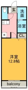 ルミエール宮脇【1階】の間取り