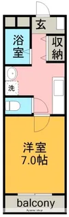 コーポラスヤスイ【3階】の間取り