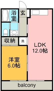 グレースフル.【4階】の間取り