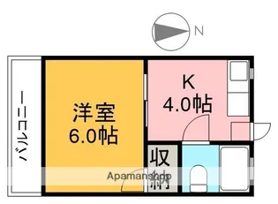 坪井電気ビル【2階】の間取り